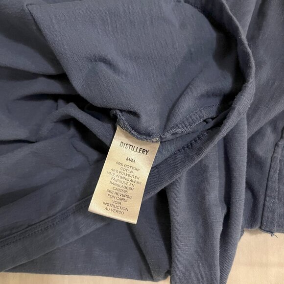 Distillery Apparel Men's Short Sleeve T-Shirt, Medium, Blue - Picture 6 of 6